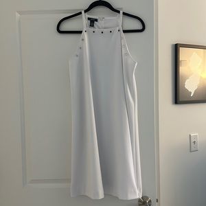 Alfani High Neck Spaghetti Strap Dress